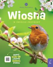 Młodzi przyrodnicy Wiosna. Autor: Patrycja Zarawska. Dadada.pl Okładka książki Młodzi przyrodnicy Wiosna