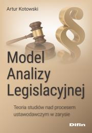 Okładka książki Model Analizy Legislacyjnej