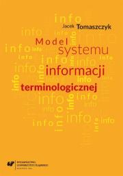 Okładka książki Model systemu informacji terminologicznej