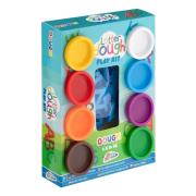 Opakowanie Modelina z literami 8 kolorów + 26 literek