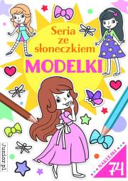 Okładka książki Modelki. Seria ze słoneczkiem