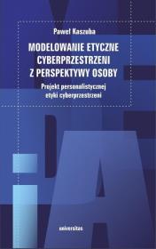 Okładka książki Modelowanie etyczne cyberprzestrzeni..