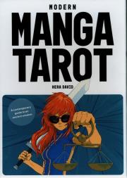 MODERN MANGA TAROT. Autor: David Hera, Miller Patrick. Dadada.pl Okładka książki MODERN MANGA TAROT