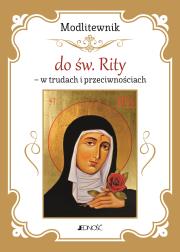 Modlitewnik do św. Rity. Autor: Hubert Wołącewicz. Dadada.pl Okładka książki Modlitewnik do św. Rity
