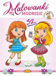 Modnisie. Malowanki. Seria z misiem. Autor: Kruszewski Włodzimierz, Ernest Błędowski. Dadada.pl Okładka książki Modnisie. Malowanki. Seria z misiem
