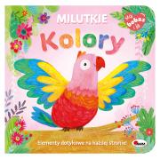 Mój bobas i ja MILUTKIE KOLORY. Autor: Zespół AWM. Dadada.pl Okładka książki Mój bobas i ja MILUTKIE KOLORY