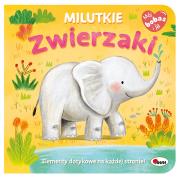 Mój bobas i ja Milutkie zwierzaki. Autor: Opracowanie zbiorowe. Dadada.pl Okładka książki Mój bobas i ja Milutkie zwierzaki