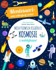 Moja pierwsza książka o kosmosie. Autor: Chiara Piroddi. Dadada.pl Okładka książki Moja pierwsza książka o kosmosie
