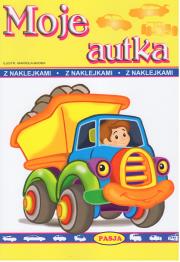 Moje autka. Autor: Mariola Budek. Dadada.pl Okładka książki Moje autka