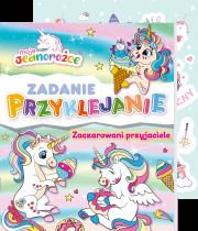 Moje Jednorożce. Zadanie Przyklejanie cz.4. Autor:   Praca zbiorowa. Dadada.pl Okładka książki Moje Jednorożce. Zadanie Przyklejanie cz.4