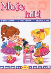 Moje lalki. Autor: Mariola Budek. Dadada.pl Okładka książki Moje lalki