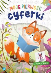 Moje pierwsze cyferki. Autor: Opracowanie zbiorowe. Dadada.pl Okładka książki Moje pierwsze cyferki