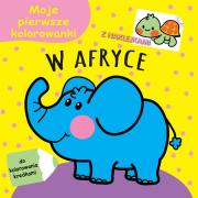 Okładka książki Moje pierwsze kolorowanki. W Afryce