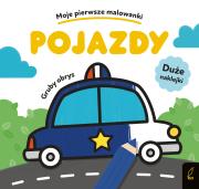 Moje pierwsze malowanki. Pojazdy. Autor: Opracowanie zbiorowe. Dadada.pl Okładka książki Moje pierwsze malowanki. Pojazdy