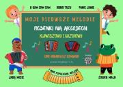 Moje pierwsze melodie. Autor: Arkadiusz Gembara. Dadada.pl Okładka książki Moje pierwsze melodie