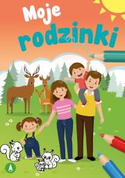 Moje rodzinki. Autor: Grabias Sabina. Dadada.pl Okładka książki Moje rodzinki