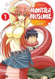Monster Musume. Tom 1. Autor: Okayado. Dadada.pl Okładka książki Monster Musume. Tom 1