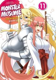 Monster Musume. Tom 11. Autor: Okayado. Dadada.pl Okładka książki Monster Musume. Tom 11