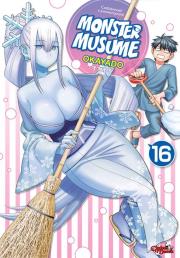 Monster Musume. Tom 16. Autor: Okayado. Dadada.pl Okładka książki Monster Musume. Tom 16