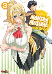 Monster Musume. Tom 3. Autor: Okayado. Dadada.pl Okładka książki Monster Musume. Tom 3