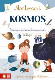 Montessori. Kosmos. Autor: Zuzanna Osuchowska, Marcelina Gradowska. Dadada.pl Okładka książki Montessori. Kosmos