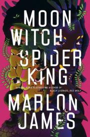 Moon Witch, Spider King. Autor: James Marlon. Dadada.pl Okładka książki Moon Witch, Spider King