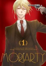 Moriarty. Tom 1. Autor: Ryosuke Takeuchi. Dadada.pl Okładka książki Moriarty. Tom 1