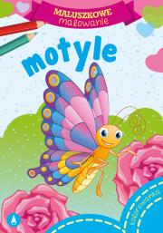 Okładka książki Motyle. Maluszkowe malowanie
