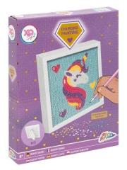 Opakowanie Mozaika diamentowa 15x15 Jednorożec