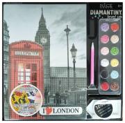 Okładka książki MOZAIKA DIAMENTOWA LEVEL UP- MIASTO 1