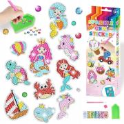 Opakowanie Mozaika diamentowa naklejki świat wodny