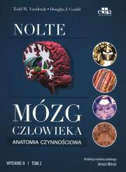 Okładka książki Mózg człowieka Anatomia czynnościowa mózgowia Tom 2