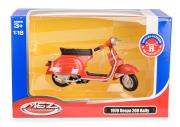 Opakowanie MSZ 1:18 1976 Vespa 200 Rally/67709/red