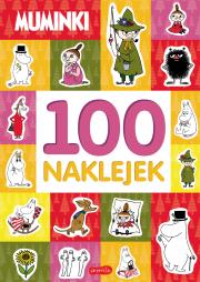 Muminki. 100 naklejek. Autor:   Praca zbiorowa. Dadada.pl Okładka książki Muminki. 100 naklejek