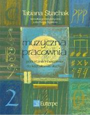 Muzyczna pracownia 2. Autor: Tatiana Stachak. Dadada.pl Okładka książki Muzyczna pracownia 2
