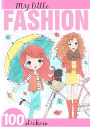 Okładka książki My little Fashion z naklejkami