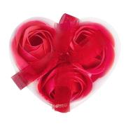 Opakowanie Mydlane róże malinowe 3szt