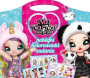 Na! Na! Na! Surprise. Naklejki, kolorowanki, zadania. Autor:   Praca zbiorowa. Dadada.pl Okładka książki Na! Na! Na! Surprise. Naklejki, kolorowanki, zadania
