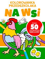 Okładka książki Na wsi. Kolorowanka przedszkolaka