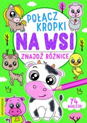 Okładka książki Na wsi. Połącz kropki, znajdź różnicę
