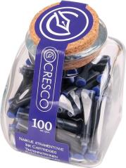 Naboje do piór niebieskie (100szt). Wydawca: CRESCO. Dadada.pl Opakowanie Naboje do piór niebieskie (100szt)