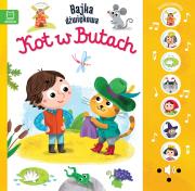 Naciśnij i posłuchaj! Bajka dźwiękowe. Autor: Podgórska Anna. Dadada.pl Okładka książki Naciśnij i posłuchaj! Bajka dźwiękowe