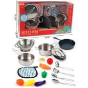 Opakowanie Naczynia metalowe - 17 el.