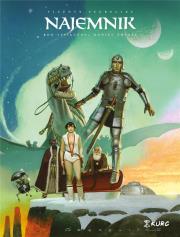 Najemnik T.8 Rok tysięczny, koniec świata. Autor: Segrelles Vicente. Dadada.pl Okładka książki Najemnik T.8 Rok tysięczny, koniec świata