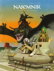 Najemnik T.9 Zaginieni przodkowie. Autor: Segrelles Vicente. Dadada.pl Okładka książki Najemnik T.9 Zaginieni przodkowie