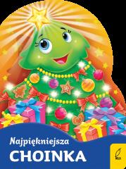 Okładka książki Najpiękniejsza choinka. Wykrojnik