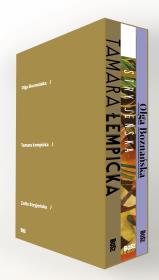 Okładka książki Najsłynniejsze polskie malarki – zestaw dużych albumów w etui