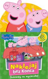 Okładka książki Naklejaj bez końca. Jedziemy na wycieczkę!