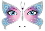 Opakowanie Naklejka Face Art Motyl