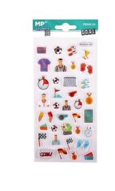 Opakowanie Naklejki 3D piłka nożna